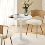 Round Dining Table With Tulip Style Base