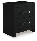 Maeling - Two Drawer Night Stand