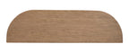 Hayden - Demilune Sofa Table - Golden Oat