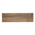 TV Cabinet With Recycle Wood 2 Door - Brown