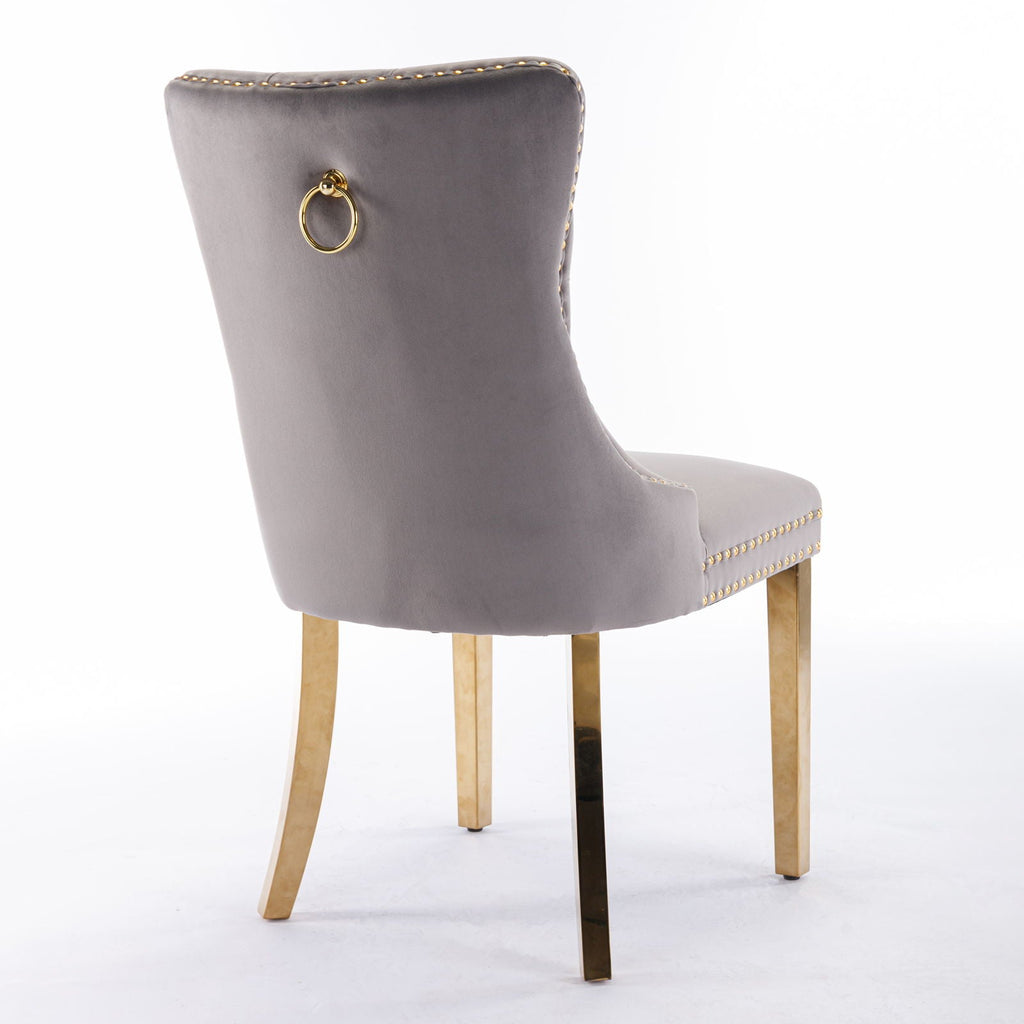 Nikki - Modern, High-End Tufted Dining Chair (Set of 2)