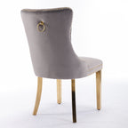Nikki - Modern, High-End Tufted Dining Chair (Set of 2)