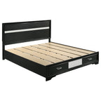 Miranda 4-piece California King Bedroom Set Black