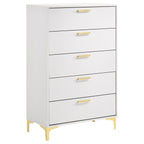 Kendall 5-drawer Bedroom Chest White