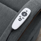 Kayla - Power Recliner With Lift & Heating & Massage (Zero Gravity) - Gray