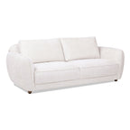 Sharon - Puffy Arm Sofa - Alpaca Off-White