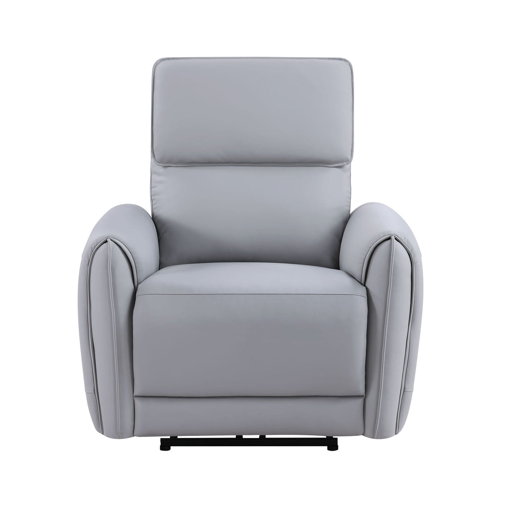 Jeromie - Power Motion Recliner With USB Port - Gray