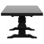Florence 7-piece 126-inch Extension Dining Table Set Grey