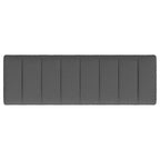 Mesa Boucle Upholstered Tufted Accent Bench Charcoal