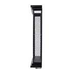 Floating Wine Bar Shelf With Glass Holder And Display Shelves - Black