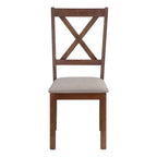 Dining Chair Side, Upholstered For Dining Room, Transitional (Set of 2)