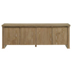 Adina 70-inch TV Stand Media Console Distressed Light Brown