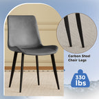 Modern Dining Chairs Ergonomic Design For Kitchen (Set of 4)