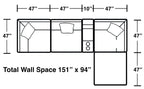 Posh - Modular Sectional And Ottoman