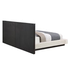Clayten - Queen Bed - Beige / Espresso