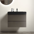 Alice - Bathroom Vanity With Sink, Wall Mounted, Floating