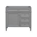 Bathroom Vanity With 2 Drawers And Tip-Out Drawer, Storage Cabinet