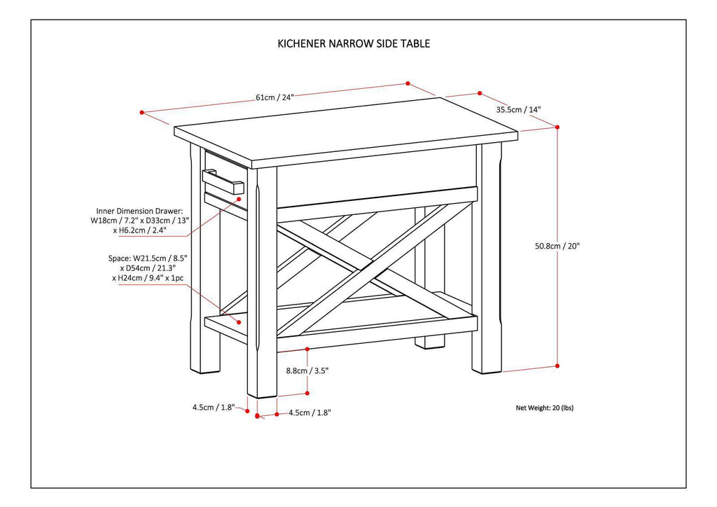 Kitchener - Handcrafted Table