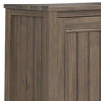 Lev - Low Storage Cabinet - Smoky Brown