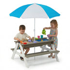 Kids Picnic Table With Sand And Water Table Conversion