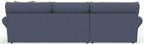 Cape May - Sofa Chaise With Comfort Coil Seating And 5 Accent Pillows Included