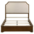 Garland 58-inch Queen Panel Bed Cream and Brown Cherry