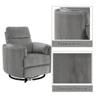 Sagen - Glider Recliner With Swivel