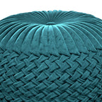 Grafton - Handcrafted Round Pouf