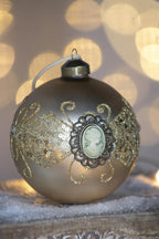Decorative Hanging Ball Christmas Tree Ornaments For Holiday Decorations (Set of 6)