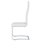 Montclair Upholstered Dining Side Chair White (Set of 4)