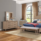 6 Drawer Dresser - Sand