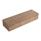 Modern Minimalist Bathroom Cabinet With Soft Close Drawers And Floating Mounting Design