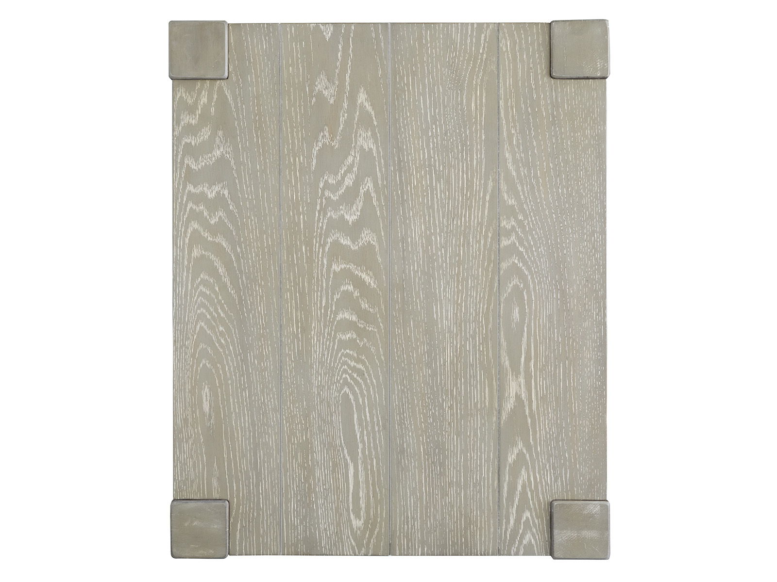 Burgess - Rectangular End Table - Calico Gray