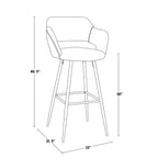 Margarite - Contemporary Barstool (Set of 2)