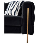 Chesterfield - Modern Tufted Living Room Sofa, 84.25''W Couch