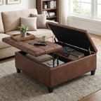 Harrison - Upholstered Coffee Table Storage Ottoman