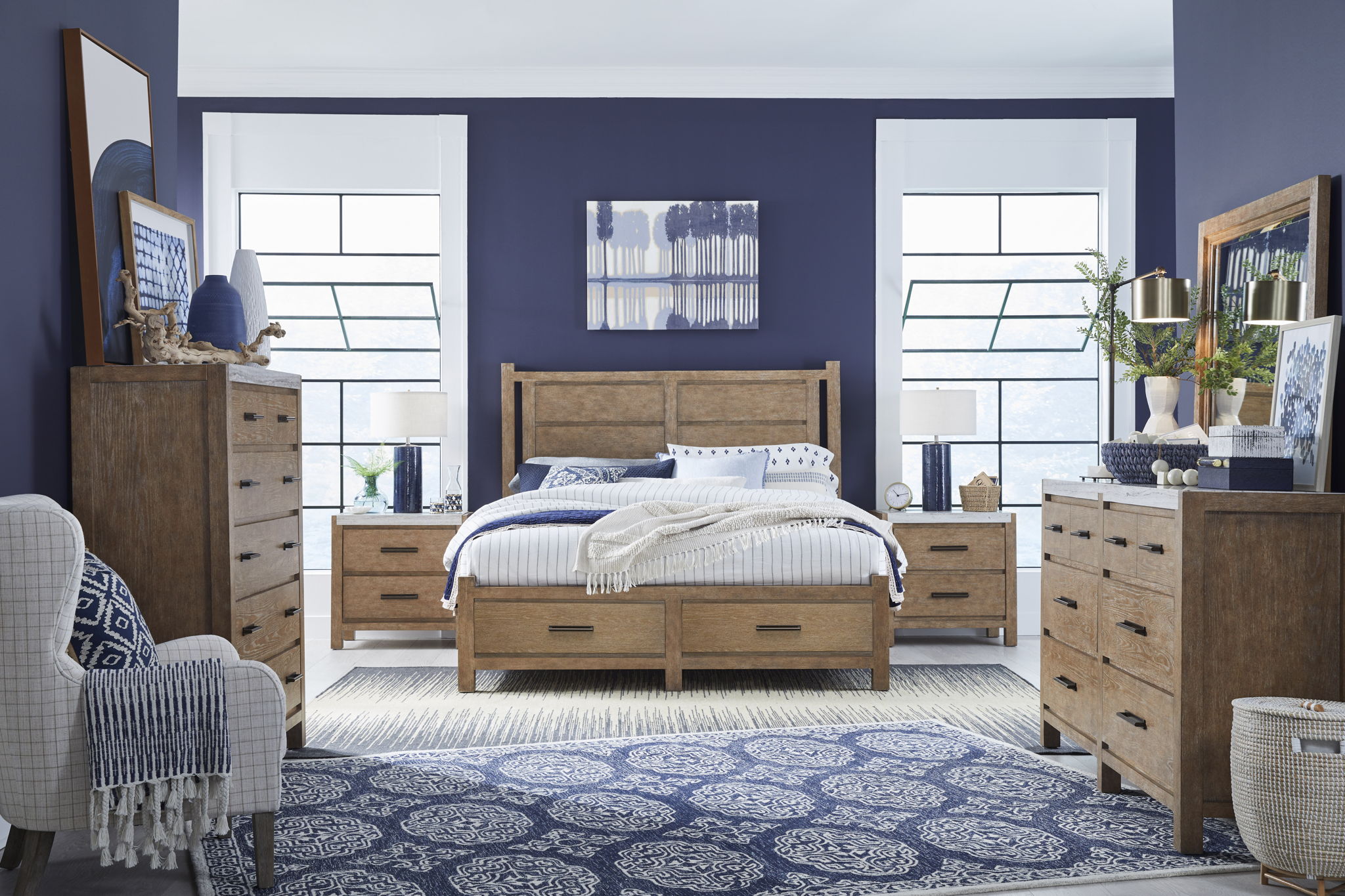 Plum Creek - Panel Storage Bed