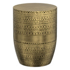Johnsen - Handcrafted Large Metal Accent Table