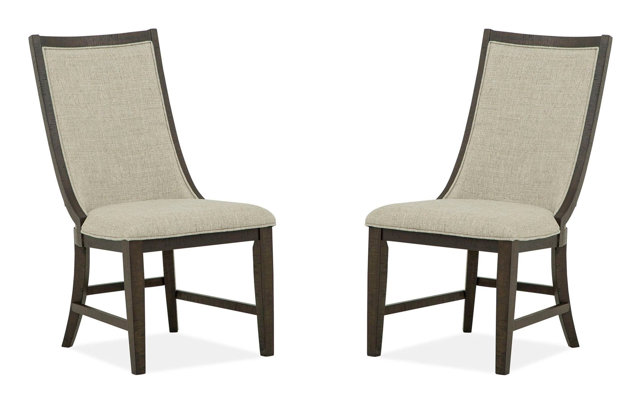 Westley Falls - Upholstered Host Side Chair (Set of 2) - Graphite