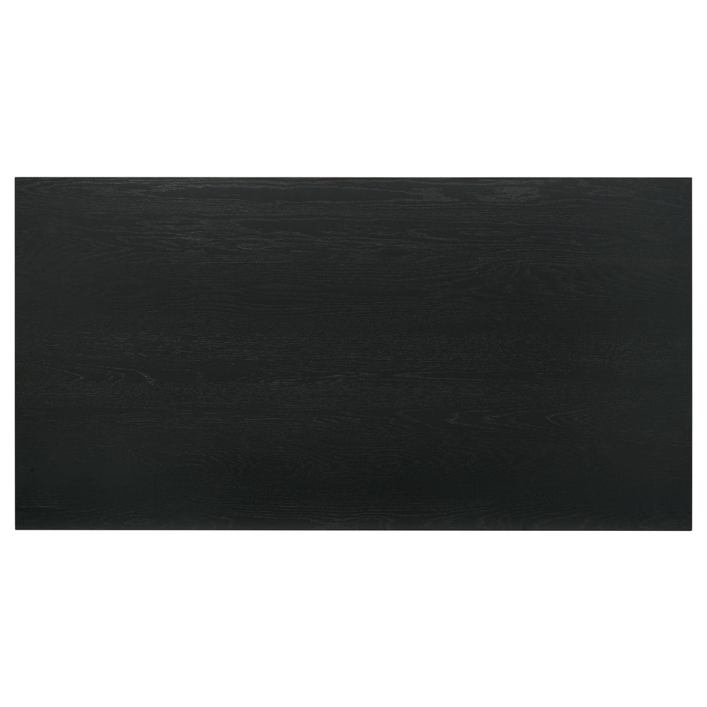 Decker 7-piece 70-inch Rectangular Counter Height Dining Set Black