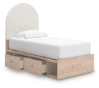 Arloster - Upholstered Panel Bed