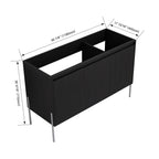 Freestanding Bathroom Vanity & Soft Close Cabinet Doors