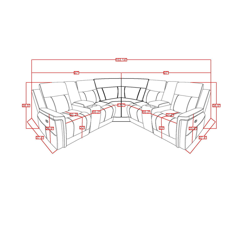 Eco - Sectional - Greige