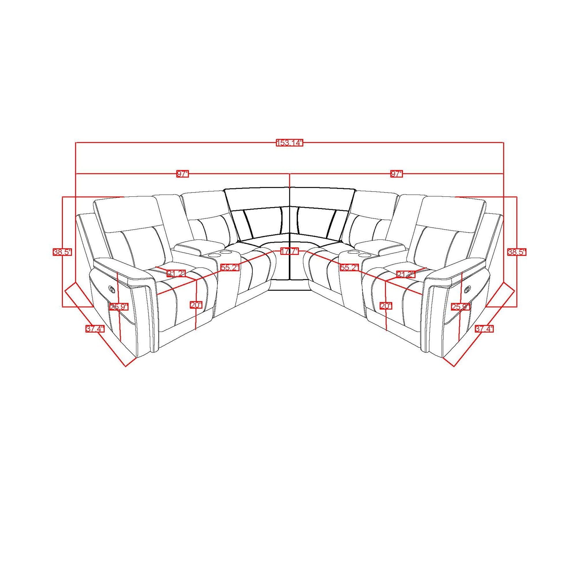 Eco - Sectional - Greige