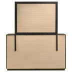 Atlas 7-drawer Bedroom Dresser and Mirror Set Dark Oak