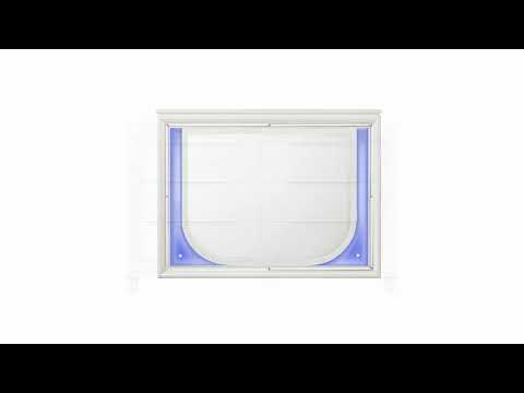 Tarian - Dresser - Pearl White