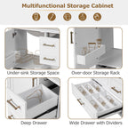 Traditional Bathroom Vanity Set With Soft Close Doors