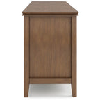 Artisan - TV Media Stand - Rustic Natural Aged Brown