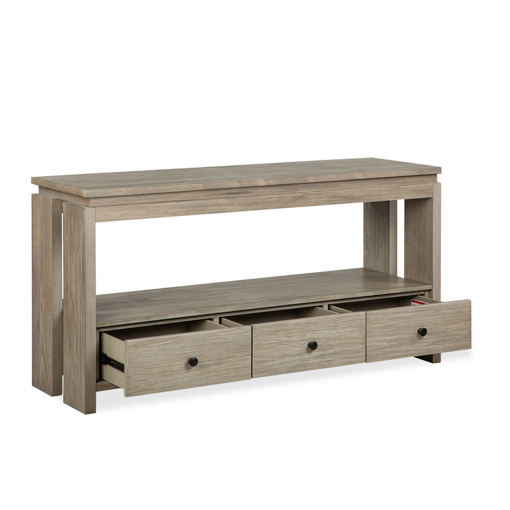 Conrad - Rectangular Sofa Table - Stone Harbor Gray