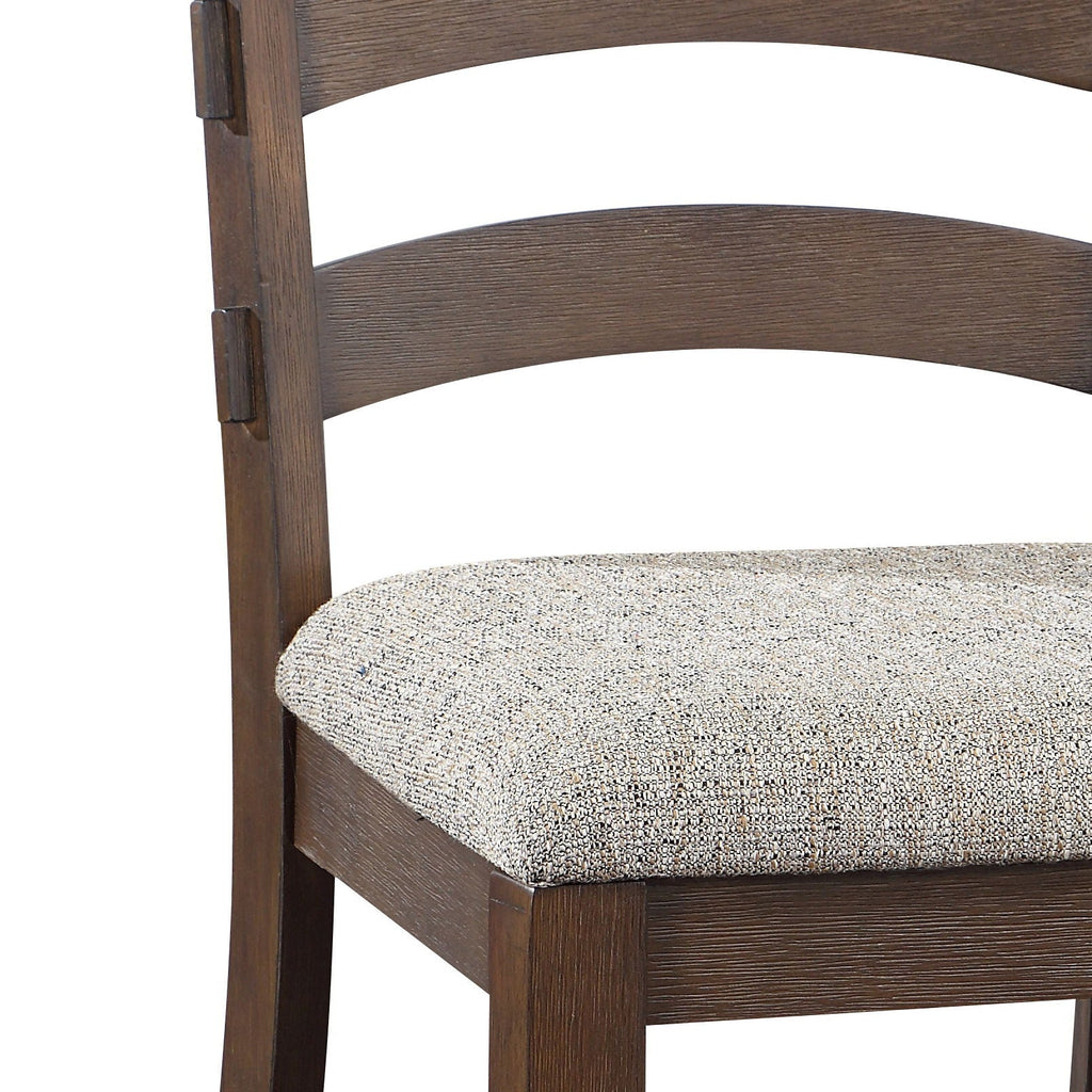 Pascaline - Rustic Side Chair (Set of 2) - Gray / Brown
